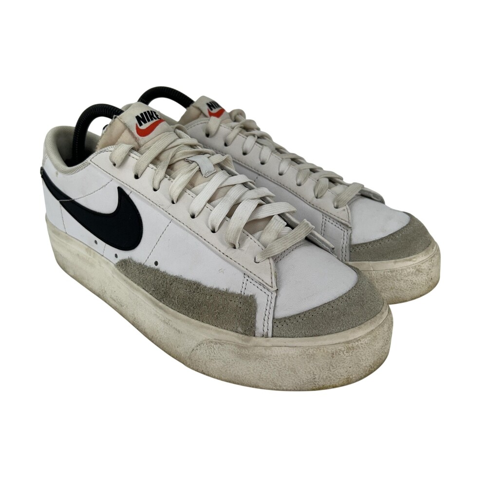 Nike Shoes Womens Size 9.5 Blazer Low '77 Jumbo White Black Leather Sneakers